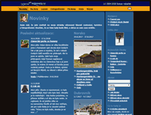 Tablet Screenshot of bobroviny.cz